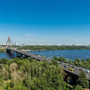 Апартаменты With Crazy Panoramic View Of The Dniepr, Киев